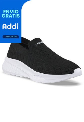 Tenis Para Caminar Slom Negro Croydon Para Mujer Croydon