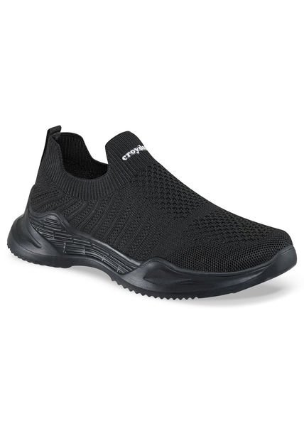 Tenis Running Tiwo Negro-Negro Para Hombre Croydon