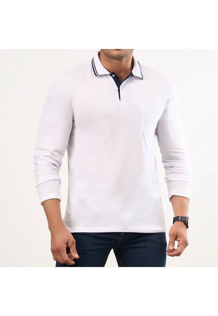 Camibuzo Polo Andres Blan T.Ll Blanco Para Hombre Croydon