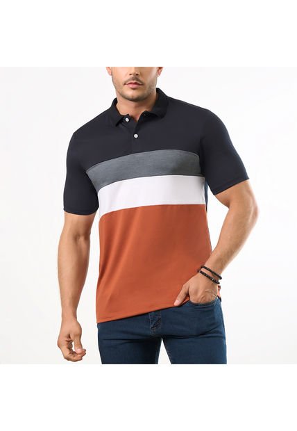 Camiseta Polo Jairo Negro Para Hombre Croydon