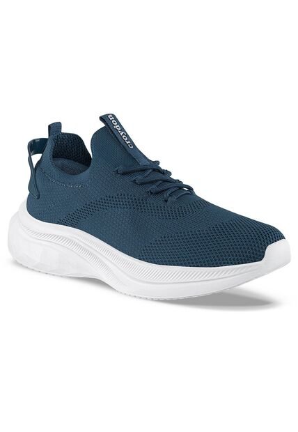 Tenis Para Caminar Sonivo Azul Osc Croydon Para Hombre