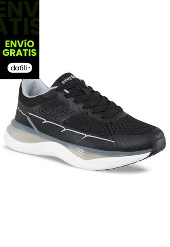 Tenis Running Worzi Negro Para Mujer Croydon Croydon