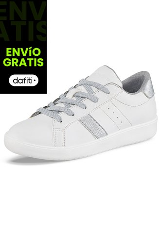 Tenis Casuales Gregg Plata Para Niña Croydon Croydon