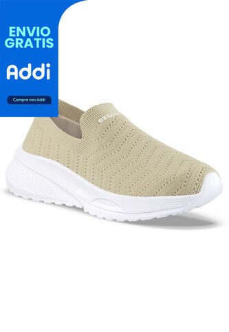 Tenis Para Caminar Slom Beige Croydon Para Mujer Croydon