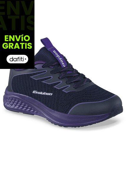 Tenis Running Neka Azul-Mora Croydon Para Niña