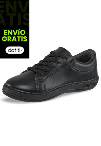 Tenis Colegio Oxford Negro Para Niño Y Niña Croydon Croydon