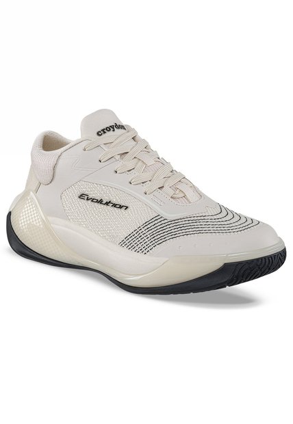 Tenis Basketball Meloz Beige Croydon Para Mujer