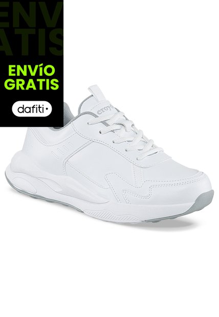 Tenis Colegio Linut C Blanco Para Niño Y Niña Croydon