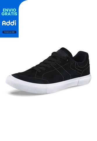 Tenis Urbanos Pirro Negro Croydon Para Hombre Croydon