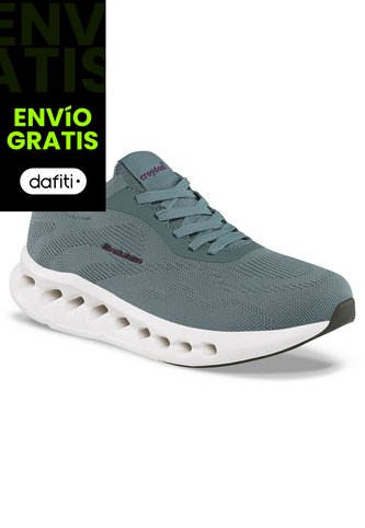 Tenis Running Dylez Gris Para Mujer Croydon Croydon
