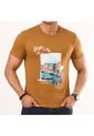 Camiseta Javier Ocre Para Hombre Croydon de Croydon