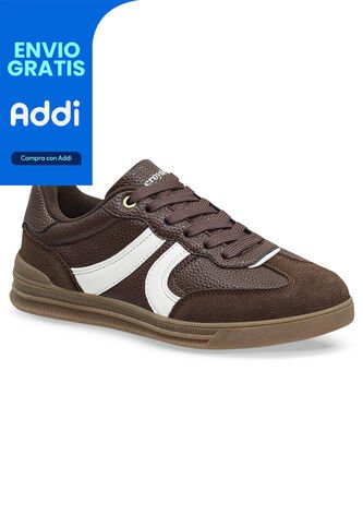 Tenis Sona Café-Blanco Croydon Para Mujer Croydon