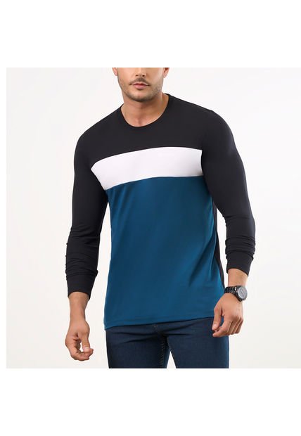 Camibuzo Martin Azul Osc Para Hombre Croydon
