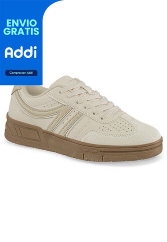 Tenis Quader Marfil Croydon Para Mujer Croydon