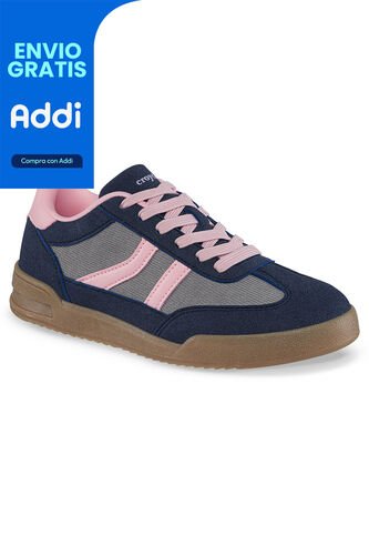 Tenis Serzian Azul Osc Croydon Para Mujer Croydon