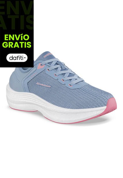 Tenis Running Racod Azul Croydon Para Mujer