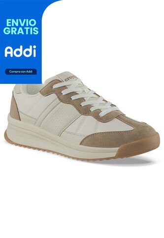 Tenis Urbanos Arcai Beige Croydon Para Hombre Croydon