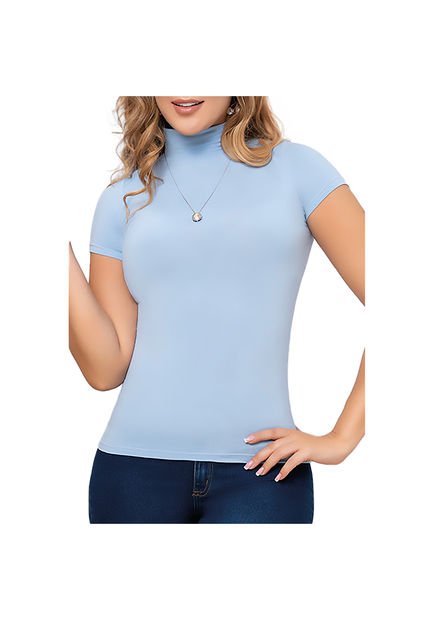 Blusa Clio Azul Claro Para Mujer Croydon