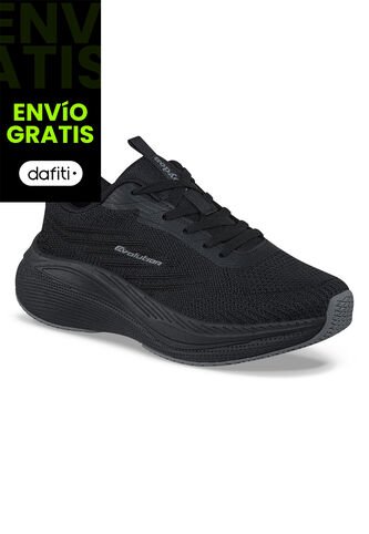 Tenis Running Mafos Negro-Negro Croydon Para Mujer Croydon