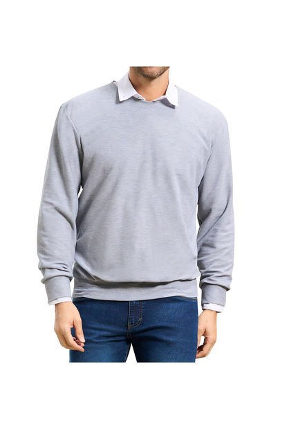 Buzo Carlos Gris Para Hombre Croydon