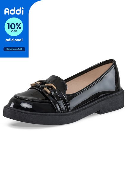 Mocasines Constanza Negro Para Mujer Croydon