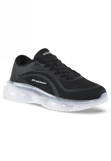 Tenis Running Lumo Negro Croydon Para Mujer