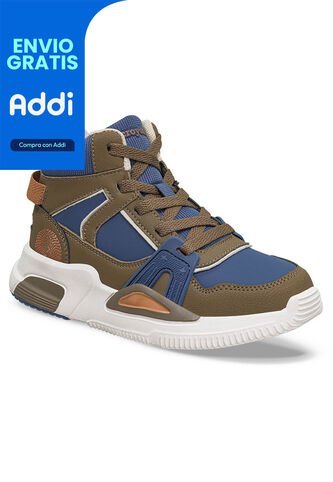 Tenis Urbanos Brinor Café Croydon Para Niño Croydon