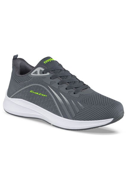 Tenis Running Zala Gris Para Hombre Croydon