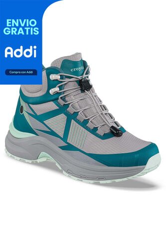 Botas Trekking Sotani Gris Croydon Para Mujer Croydon