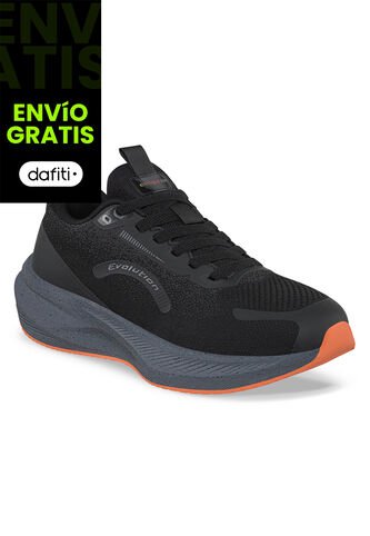 Tenis Running Vebar Negro Croydon Para Hombre Croydon