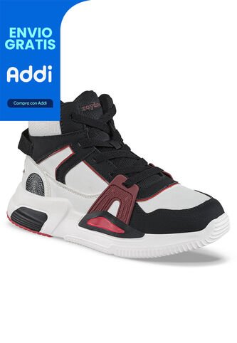 Tenis Urbanos Brinor Negro Croydon Para Niño Croydon