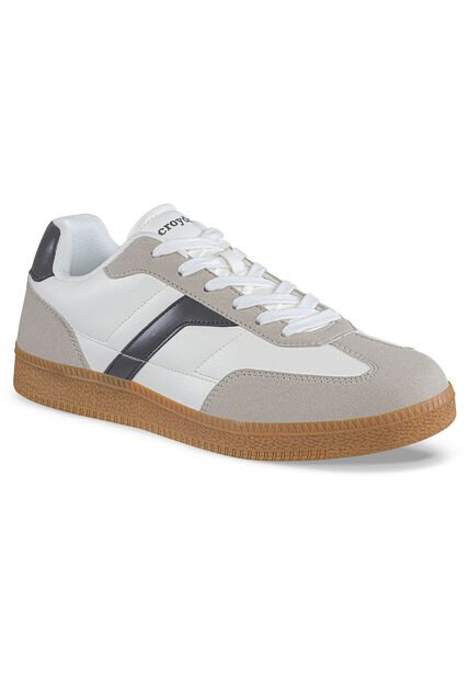 Tenis Casuales Ilor Beige-Gris Croydon Para Hombre