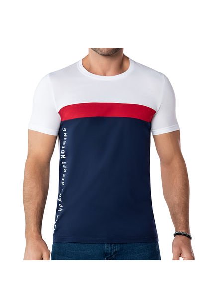 Camiseta Go Azul Osc Para Hombre Croydon
