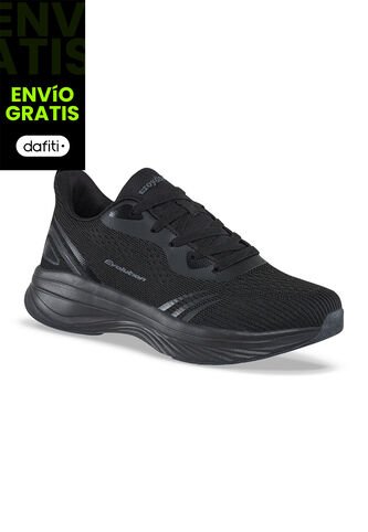 Tenis Running Blize Negro-Negro Para Hombre Croydon Croydon