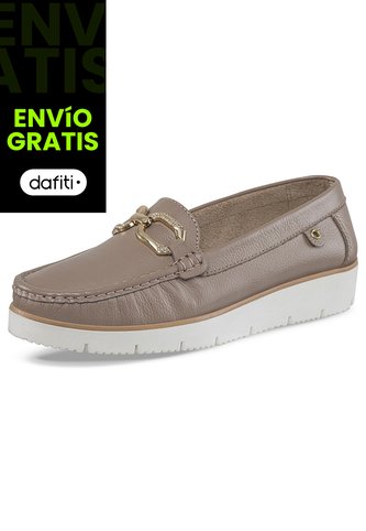 Mocasines Adelvina Taupe Para Mujer Croydon Croydon