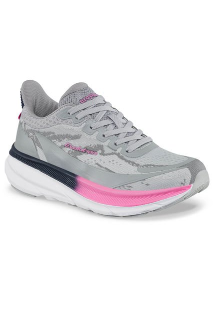 Tenis Running Ralet Gris Para Mujer Croydon