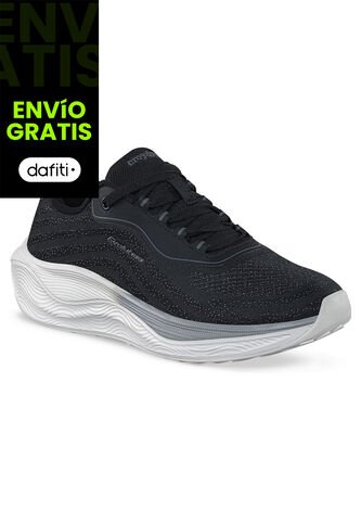 Tenis Running Seph Negro-Gris Croydon Para Mujer Croydon