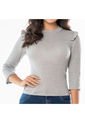 Blusa Malory Gris Para Mujer Croydon de Croydon