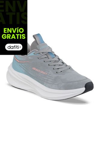 Tenis Running Teji Gris Croydon Para Mujer Croydon