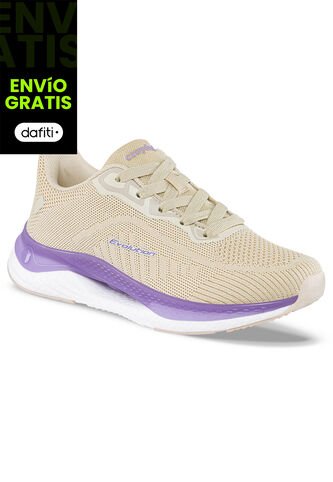 Tenis Running Drize Beige Para Mujer Croydon Croydon