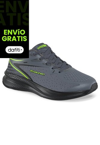 Tenis Running Zada Gris Osc Para Hombre Croydon Croydon