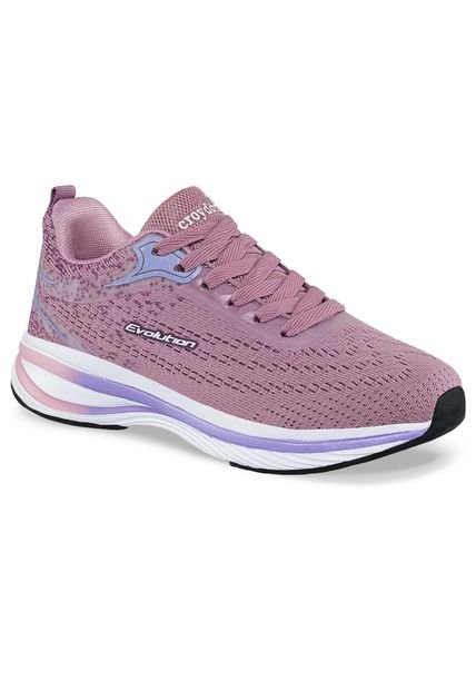 Tenis Running Pira Rosa Para Mujer Croydon