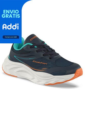 Tenis Running Jubil Azul Osc Croydon Para Niño Croydon