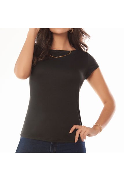 Blusa Aria Negro Para Mujer Croydon