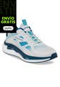 Tenis Running Mufos Blanco-Azul Croydon Para Hombre de Croydon