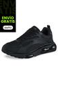 Tenis Running Bazef Negro-Negro Croydon Para Hombre de Croydon