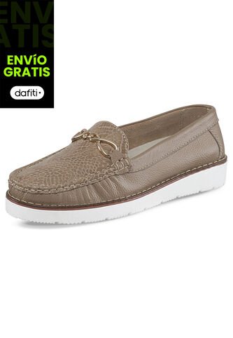 Mocasines Meredith Caqui Para Mujer Croydon Croydon