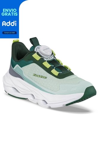 Tenis Running Graw Verde Croydon Para Niña Croydon