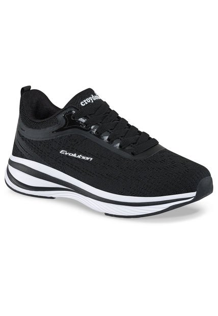 Tenis Running Pira Negro Para Mujer Croydon