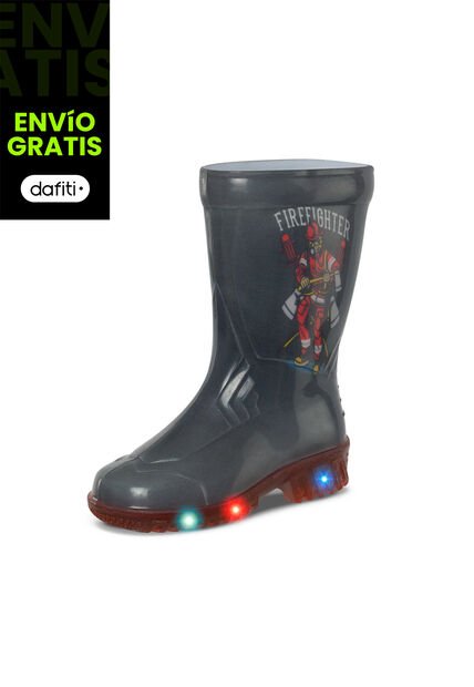 Botas Lluvia Isbaal Rojo Para Niño Croydon